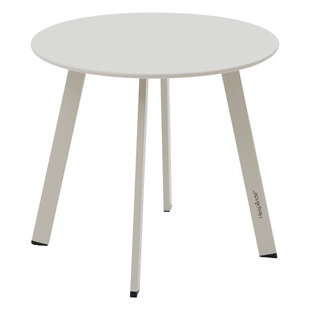 Table Saona ronde diamètre 50 cm en acier extérieur