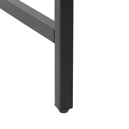 Étagère extensible micro-ondes noire 45,5 cm – support rangement cuisine