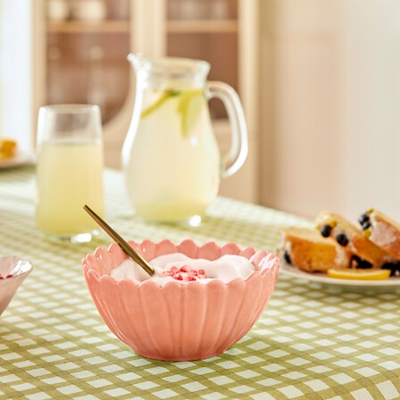 Bol fleur de rose 35 cl – bol décoratif Bol fleur de rose 35 cl rose vert bol décoratif