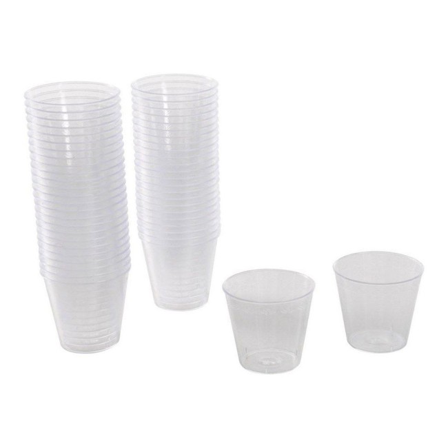 50 mini verrines plastique transparentes 30 ml apéritif 50 mini verrines plastique transparentes 30 ml apéritif