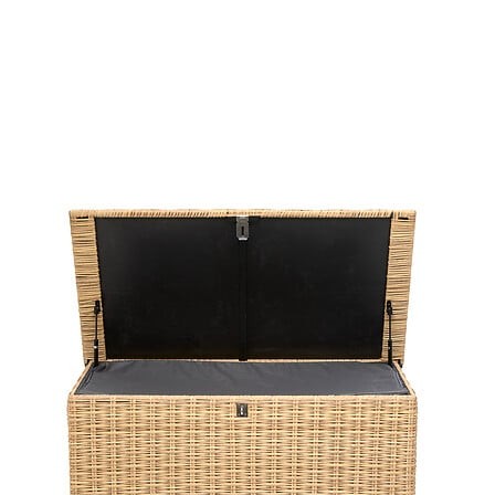 Coffre rangement extérieur Bayana 300 L Savana Coffre de rangement Bayana 300 L résine tressée Savana