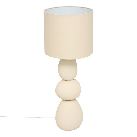 Lampadaire Alitha blanc 100 cm – lampadaire céramique élégant lampadaire alitha blanc 100 cm ceramique moderne