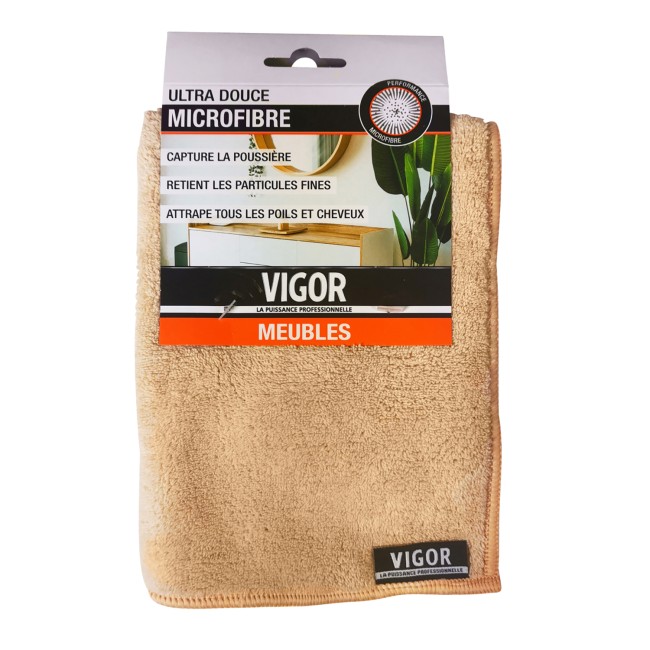 lavette microfibre meubles VIGOR 30 x 35 cm