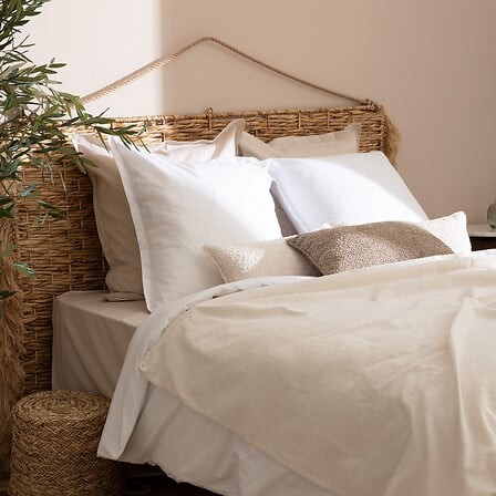 Tête de lit Origines jacinthe 178 cm – décoration chambre bohème Tête de lit Origines jacinthe d’eau 178 cm style bohème naturel