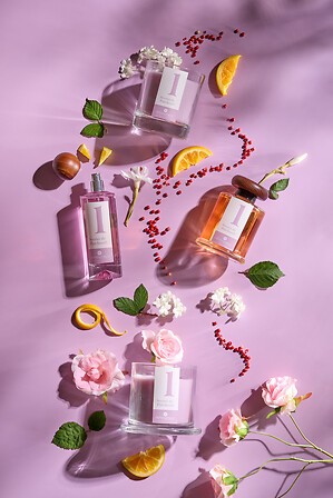 Coffret parfumé patchouli Numia – bougies diffuseur et spray