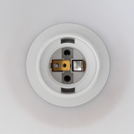 Suspension verre blanc Ø25 cm luminaire intérieur