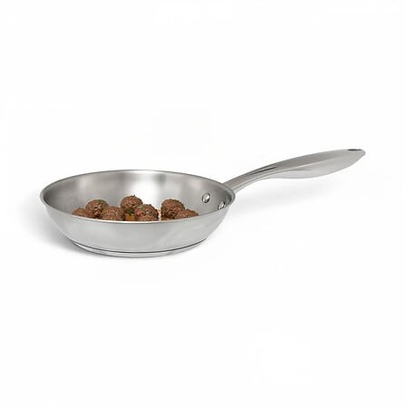 Poêle Resilience inox 20 cm – ustensile cuisson tous feux induction