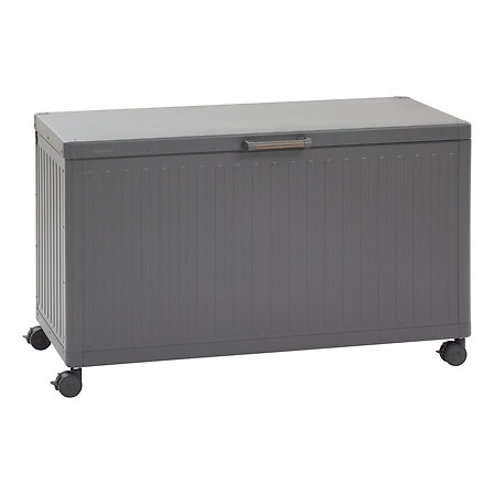 Coffre rangement Edenio 510 L graphite Coffre de rangement Edenio 510 L graphite extérieur