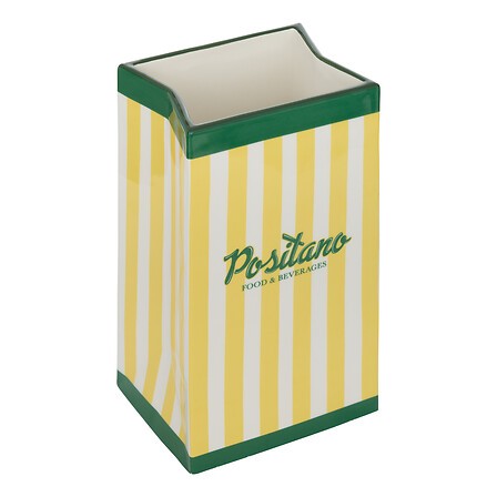 vase en céramique Positano Della Pasta 22,4 cm