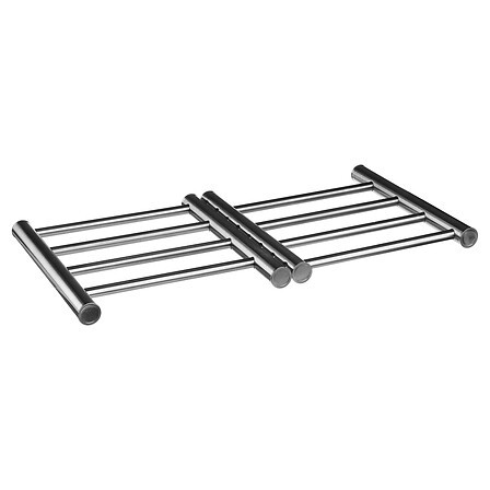 Dessous de plat extensible en inox 38 cm