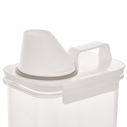 Bouteille doseur Lino 2,3 L PET transparent | Irisia Maison Bouteille doseur Lino 2,3 L PET transparent | Irisia Maison