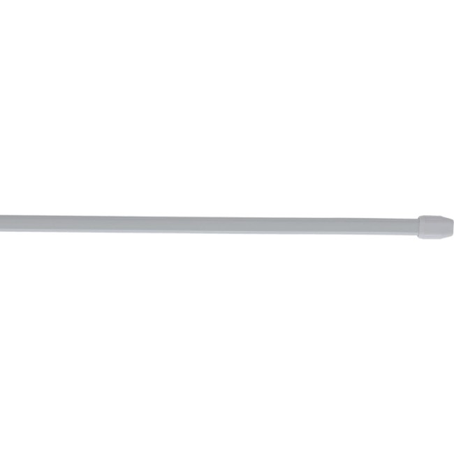 Lot de 2 tringles à vitrage extensibles blanches 60-80 cm