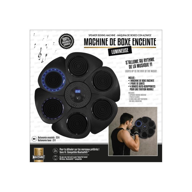 Machine de boxe murale avec enceinte LED | Irisia Maison