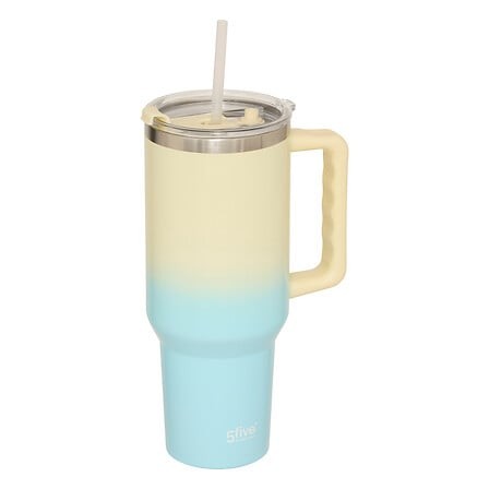 Mug isotherme 1,2L avec poignée Tie & Dye – gobelet inox chaud froid mug isotherme 1,2L inox poignee tie dye gobelet chaud froid grande capacite