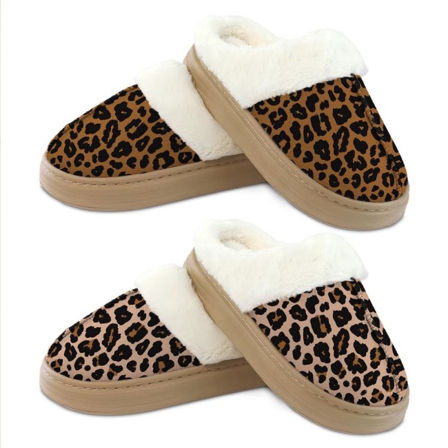 Chaussons imprimé léopard Chaussons imprimé léopard