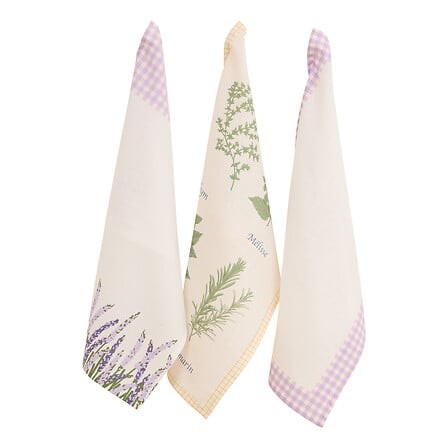 Lot de 3 torchons Guarrigue 45 x 70 cm