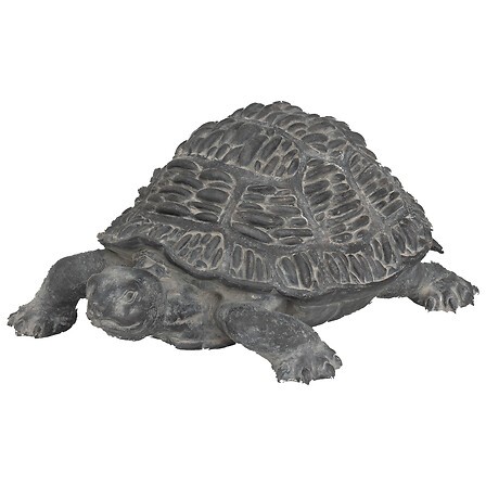 Tortue déco extérieur résine gris 21,5 cm – statue jardin Tortue déco extérieur résine gris 21,5 cm – statue jardin