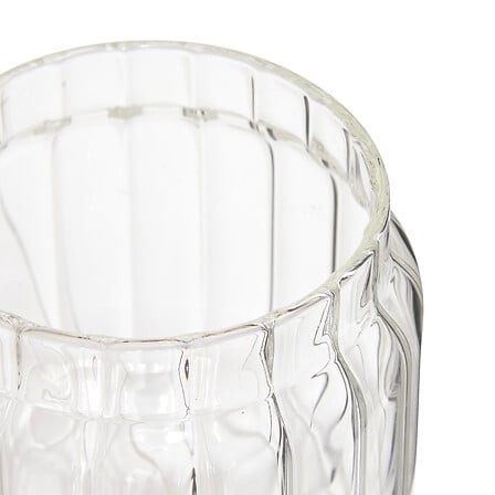 Bocal en verre 300 ml avec couvercle en acacia | Irisia Maison