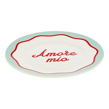 6 assiettes à dessert Amore Mio porcelaine 20 cm | Irisia Maison