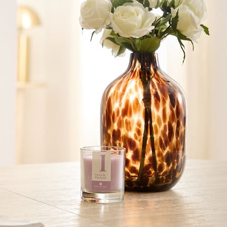 Coffret parfumé patchouli Numia – bougies diffuseur et spray