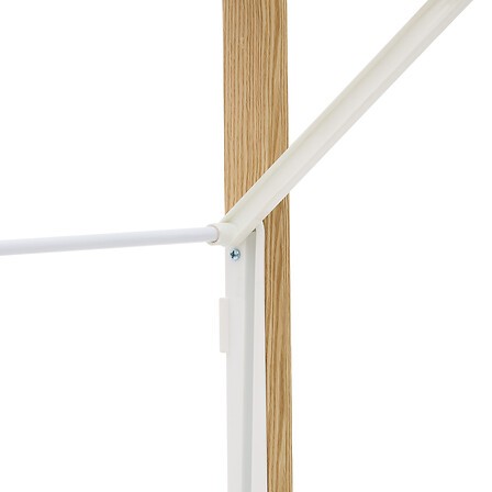 Étendoir à linge de porte pliable 7 m | Irisia Maison
