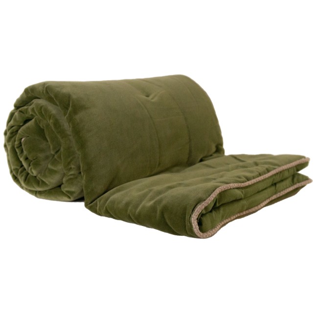Édredon Jaipur pesto 80 × 200 cm | Sud Étoffe Édredon Jaipur pesto 80 × 200 cm | Sud Étoffe