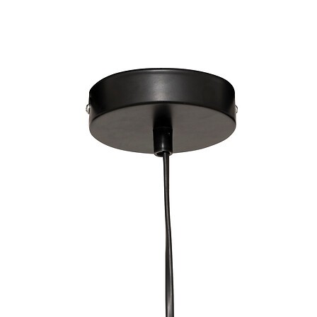 Suspension Adelia noir 98 cm luminaire design métal pour salon