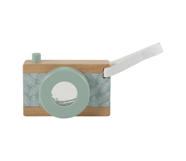 appareil photo bois rose enfant FSC jouet eveil imagination Montessori