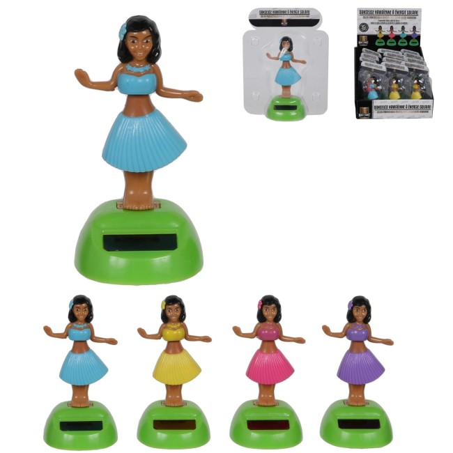 Danseuse tahitienne solaire figurine qui danse décoration