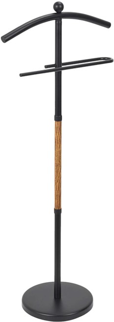 Valet de chambre noir effet bois 109 cm | Irisia Maison Valet de chambre noir effet bois 109 cm | Irisia Maison