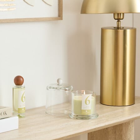 Coffret parfumé citron – bougies diffuseur et spray