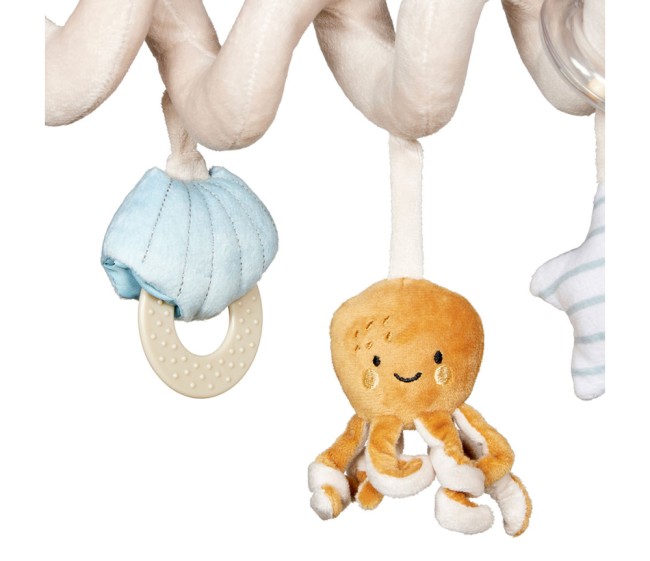 Spirale d’activité bébé animaux marins bleue | Irisia Maison