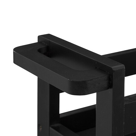 desserte 3 niveaux étroite MDF L40 x P15 x H75 cm desserte 3 niveaux étroite MDF L40 x P15 x H75 cm