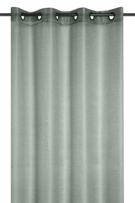 Voilage sauge 140 × 260 cm 100 % polyester | Irisia Maison