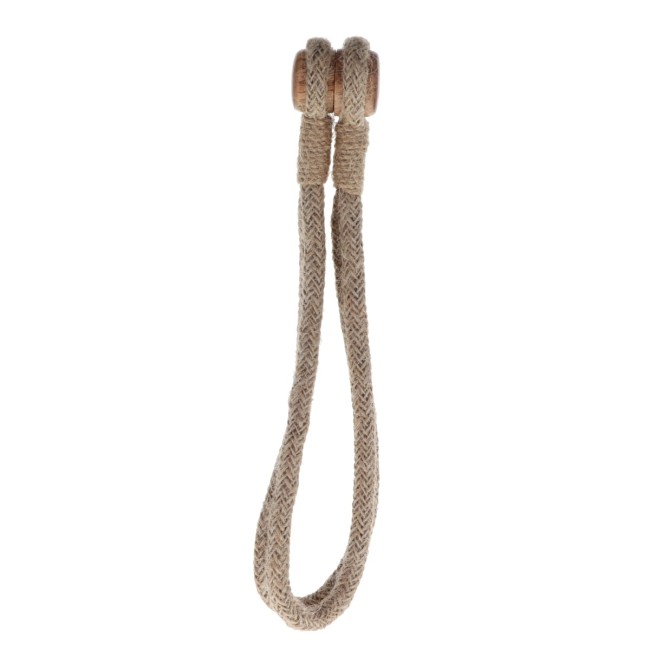 Embrasse rideau aimantée Palma en jute | Irisia Maison