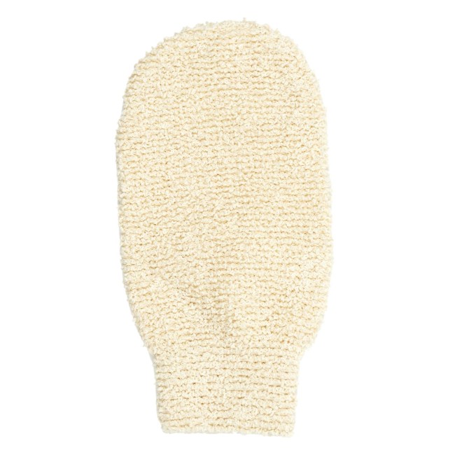 Gant exfoliant en jute naturel gant gommage corps