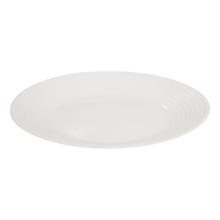 Service vaisselle 12 pièces verre blanc