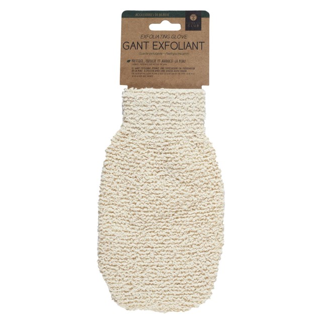 Gant exfoliant en jute naturel gant gommage corps