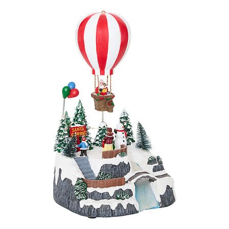 Village de Noël montgolfière lumineux 13 LED 34,5 cm | Irisia Maison Village de Noël montgolfière lumineux 13 LED 34,5 cm | Irisia Maison