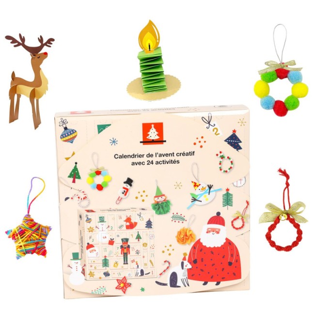 Calendrier de l’Avent loisirs créatifs 24 cases | Irisia Maison Calendrier de l’Avent loisirs créatifs 24 cases | Irisia Maison