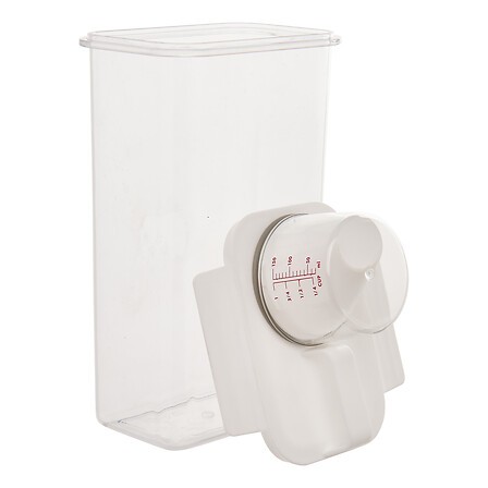 Bouteille doseur Lino 2,3 L PET transparent | Irisia Maison Bouteille doseur Lino 2,3 L PET transparent | Irisia Maison