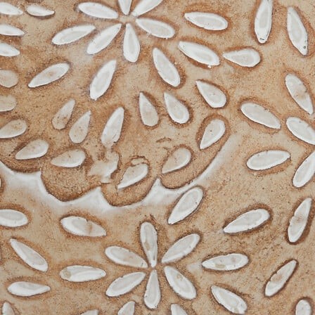 Poule déco en résine beige 20 cm figurine décoration intérieur