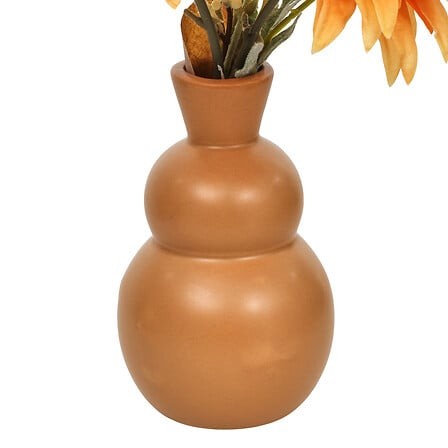 Composition Automnale 32 cm avec Vase Céramique | Irisia Maison Composition Automnale 32 cm avec Vase Céramique | Irisia Maison