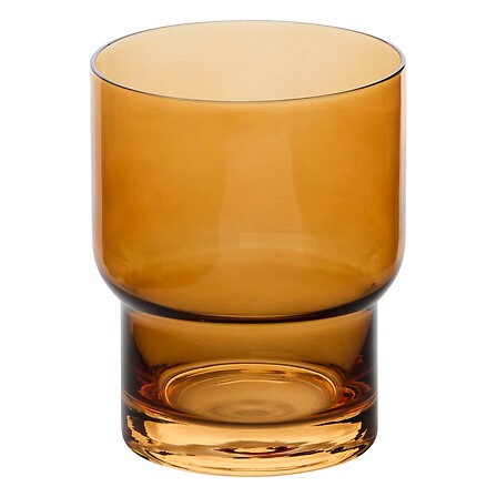 Gobelet en verre ocre 30 cl | Irisia Maison