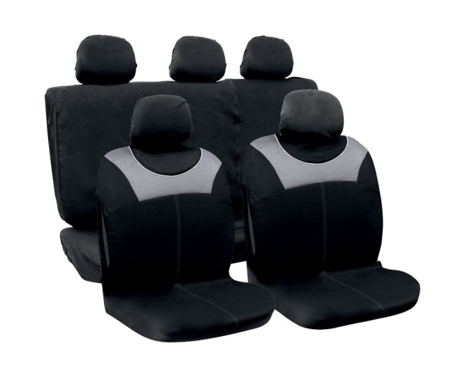 Housses siège voiture 9 pièces polyester | Irisia Maison