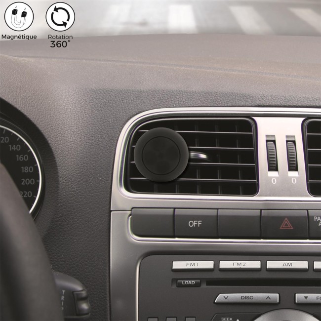 Support smartphone aimanté voiture 360° | Irisia Maison Support smartphone aimanté voiture 360° | Irisia Maison