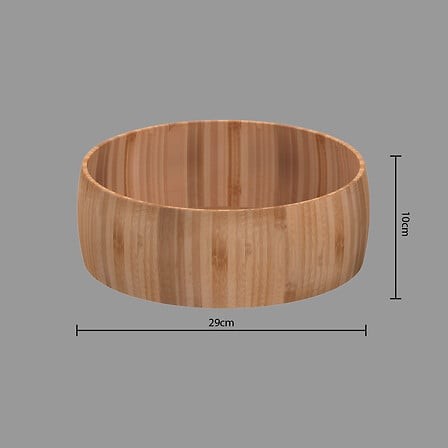 Corbeille à fruits bambou Ø 30 cm – rangement & déco cuisine orbeille à fruits ronde en bambou naturel Ø 30 cm