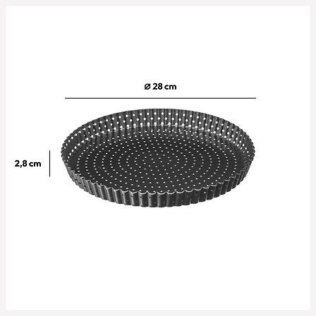 plat à tarte 28 cm acier fond amovible plat à tarte 28 cm acier fond amovible