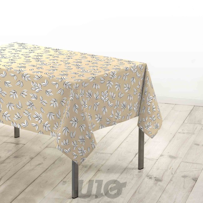 Nappe Mindy 140 × 240 cm Microfibre Naturelle | Irisia Maison Nappe Mindy 140 × 240 cm Microfibre Naturelle | Irisia Maison