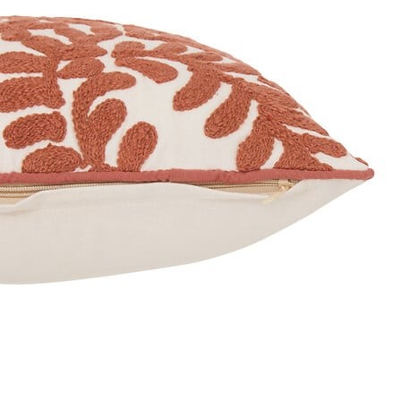 Housse de coussin Sienna terracotta 40 × 40 cm | Irisia Maison
